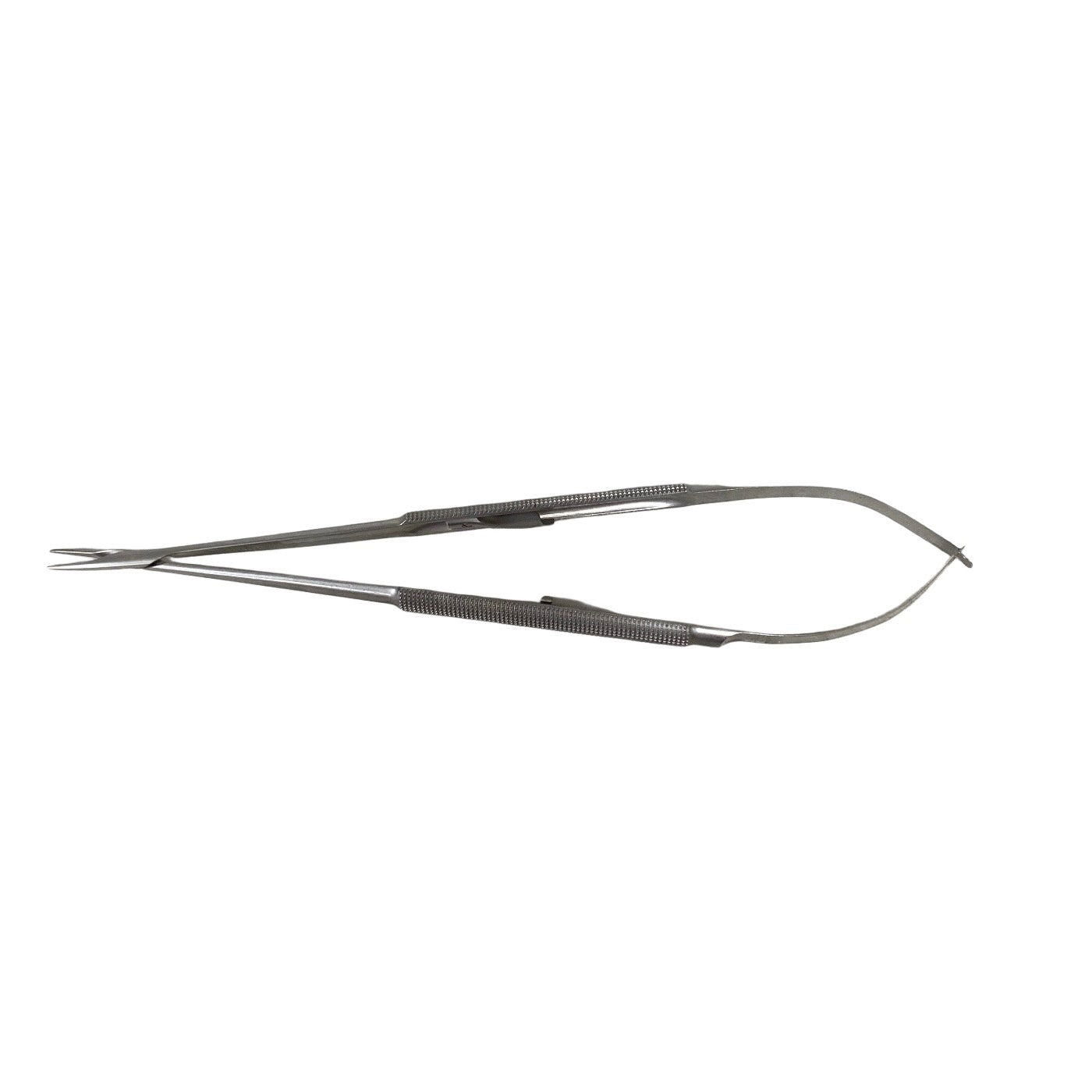Scanlan 6006-120 Jacobson Micro Needle Holder Round Handle Diamond Dust 8" 20cm