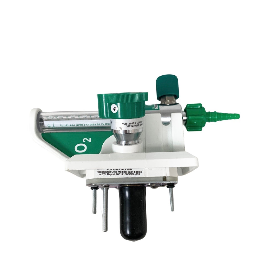 Ohio Medical FI-T15UO-ON-E, Oxygen Integrated Flowmeter O2 Flowmeter