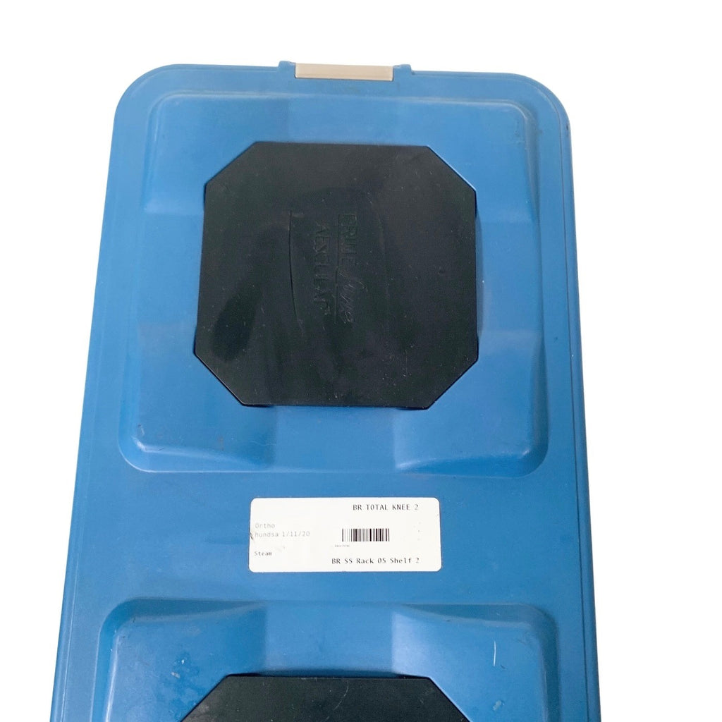 Aesculap REF JK440 STERILIZATION CASE W/JP002 LEAD AMD TRAY WITH PAD