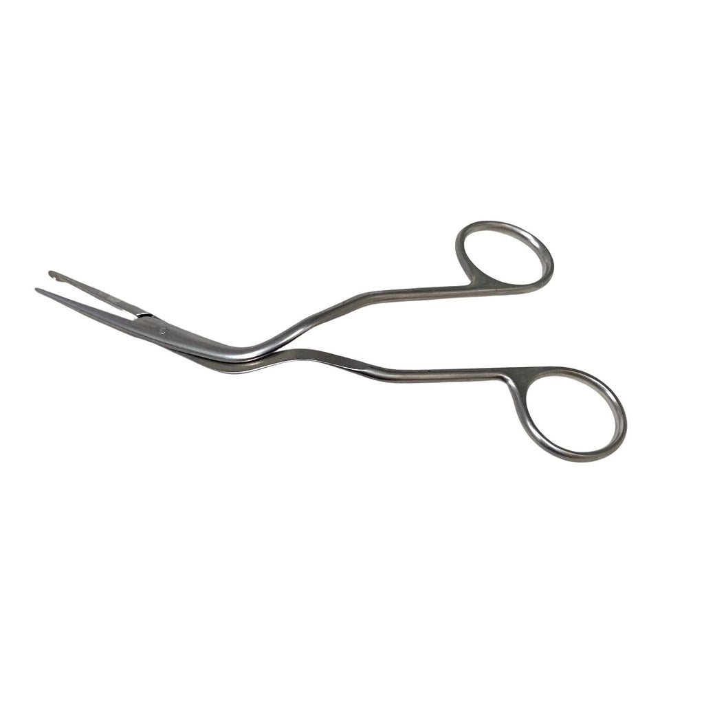 Aesculap Ref AN379R, Tilley Nasal Dressing Forceps 6.25" Bayonet Serrated ENT