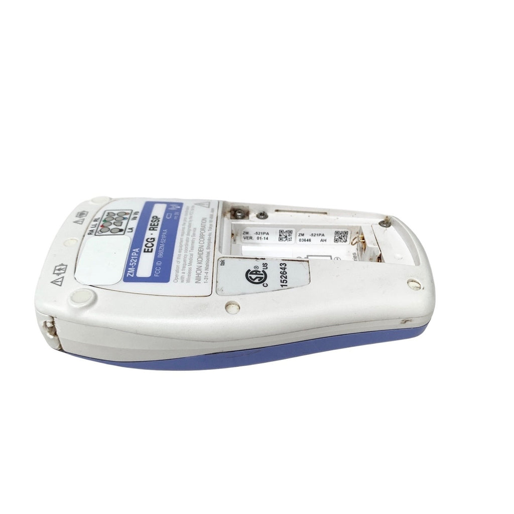 NIHON KOHDEN REF ZM-521PA, ECG RESP TELEMETRY PATIENT MODULE FOR PARTS ONLY