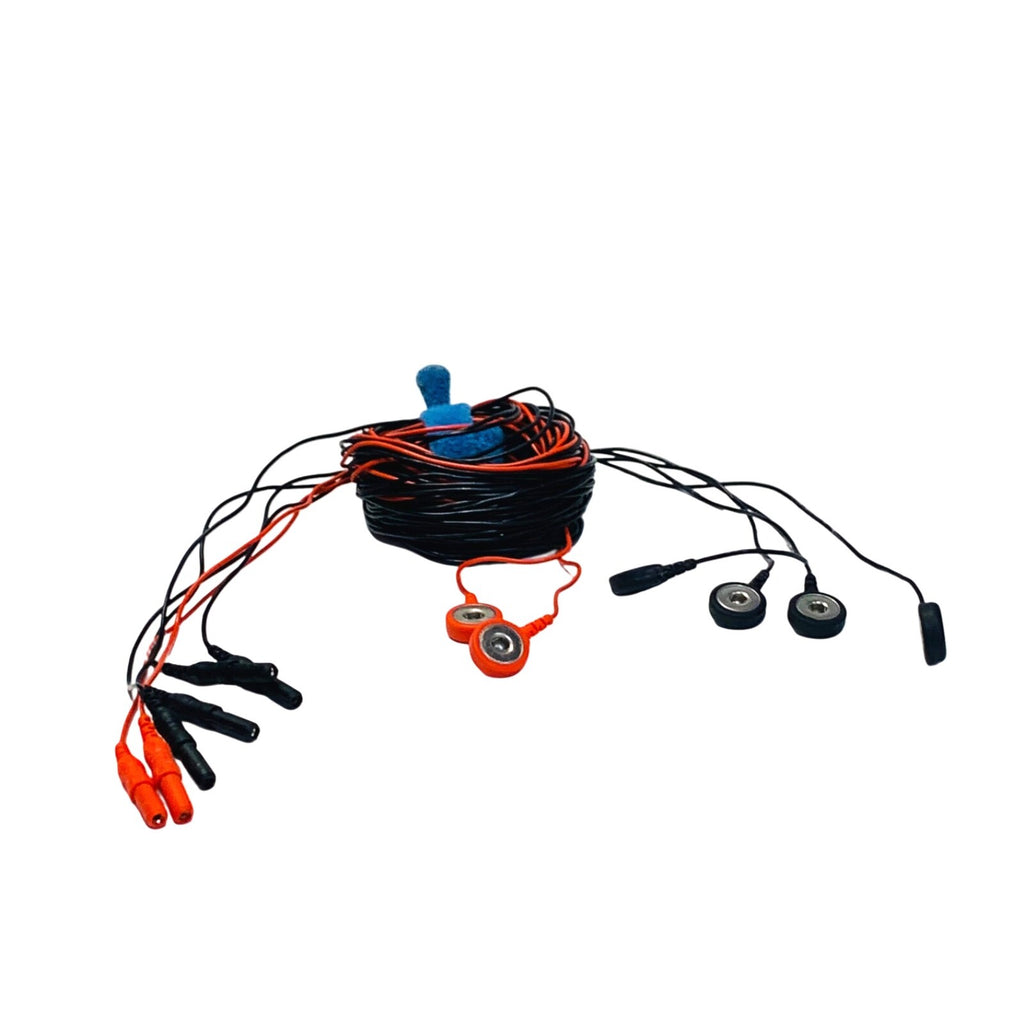 SleepSense Inductive Interface Cable Bundle (3-Pack) - Red & Black