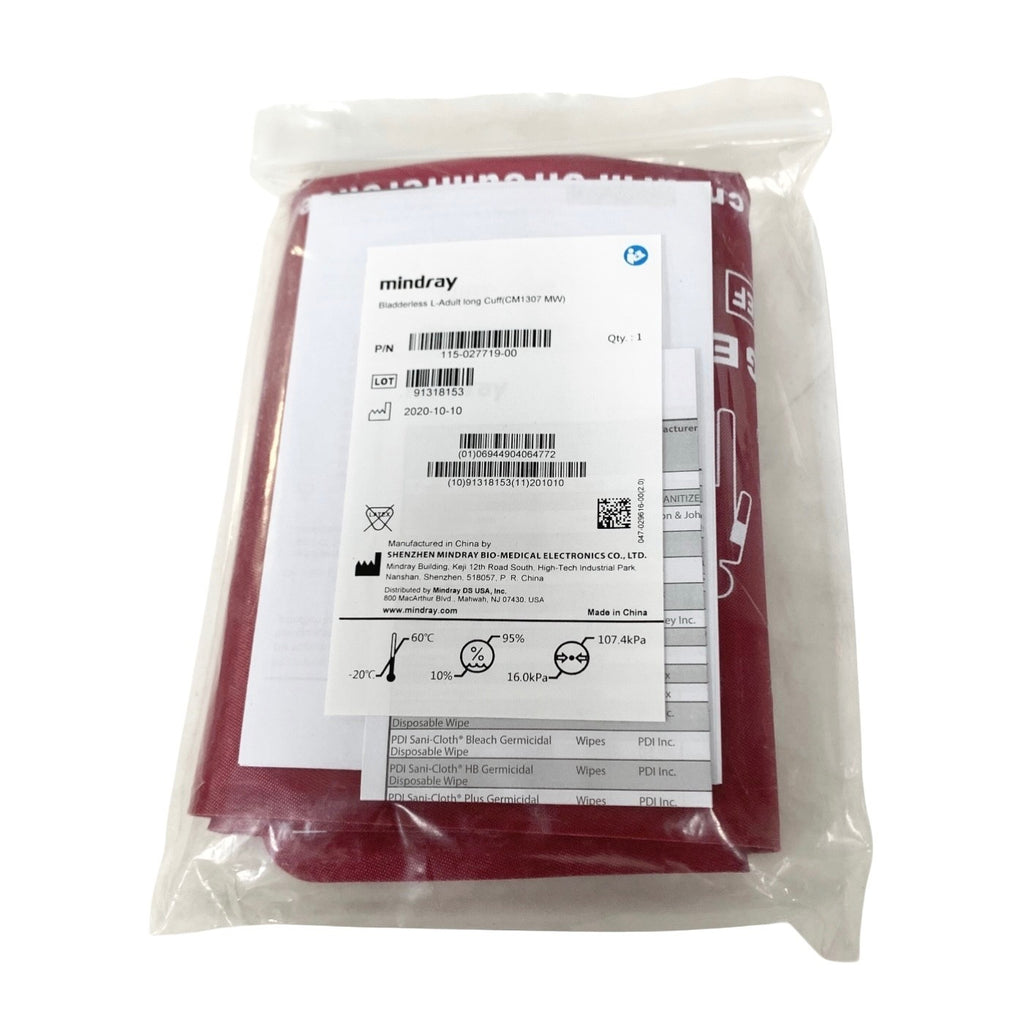 SHENZHEN MINDRAY REF 115-027719-00, Bladderless L-Adult long Cuff