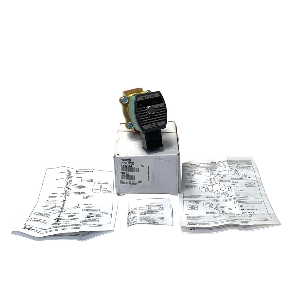 STERIS REF P093911329, AIR SOLENOID VALVE, 3/4 IN, 120 V