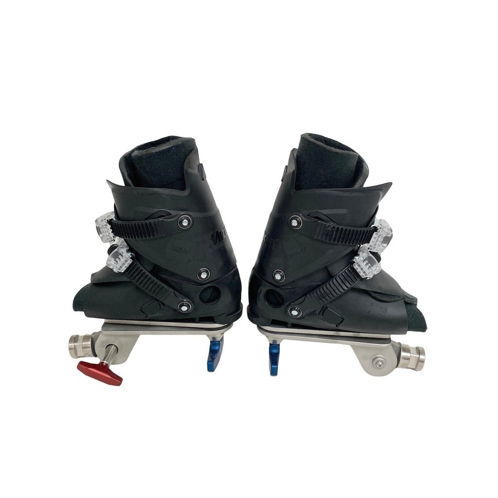 Mizuho OSI REF 5855-863, P-2 RIGHT/LEFT TRACTION BOOT, SMALL, PAIR w/ FOOT PLATE