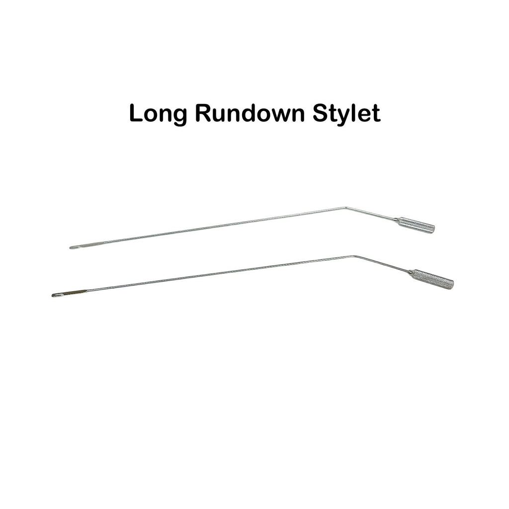Long Rundown Stylet Stainless Steel 8.5 Inch Length Lot Of 2 Instrument