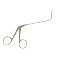 R. WOLF 8211.19 Double Spoon Forceps, Horizontal Opening, Curved 70° Up