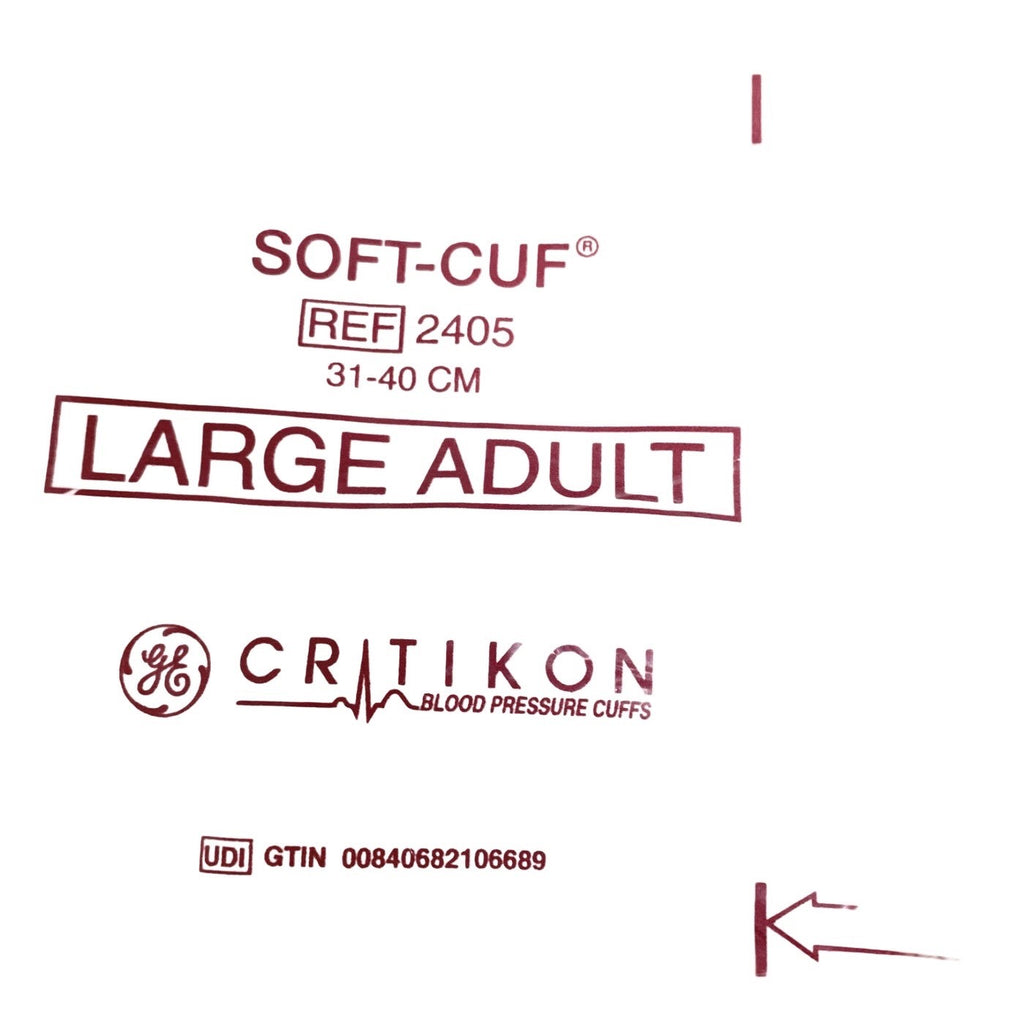 GE Critikon REF 2405, 31-40CM SOFT-CUF for LARGE ADULT, NEW