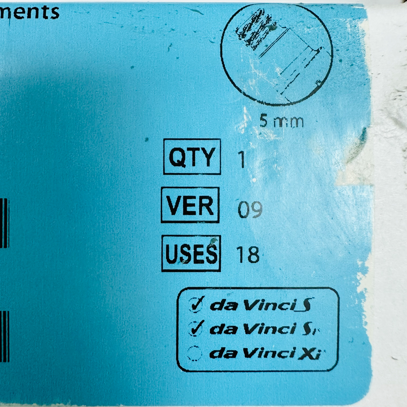 Intuitive Surgical 420142 Da Vinci Monopolar Cautery 5mm Instrument (New)