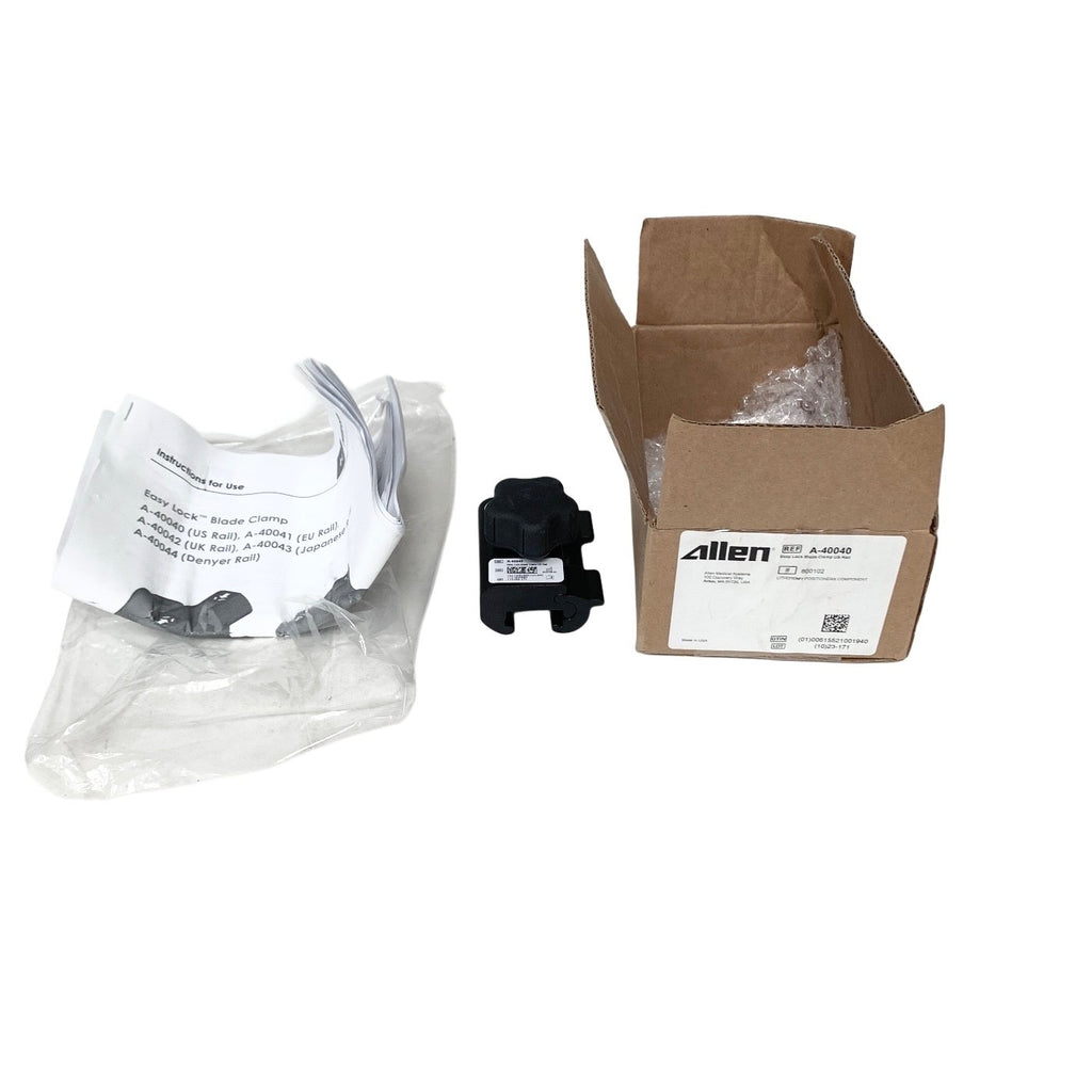 ALLEN REF A-40040, Easy Lock Blade Clamp US Rail,LITHOTOMY POSITIONERS COMPONENT