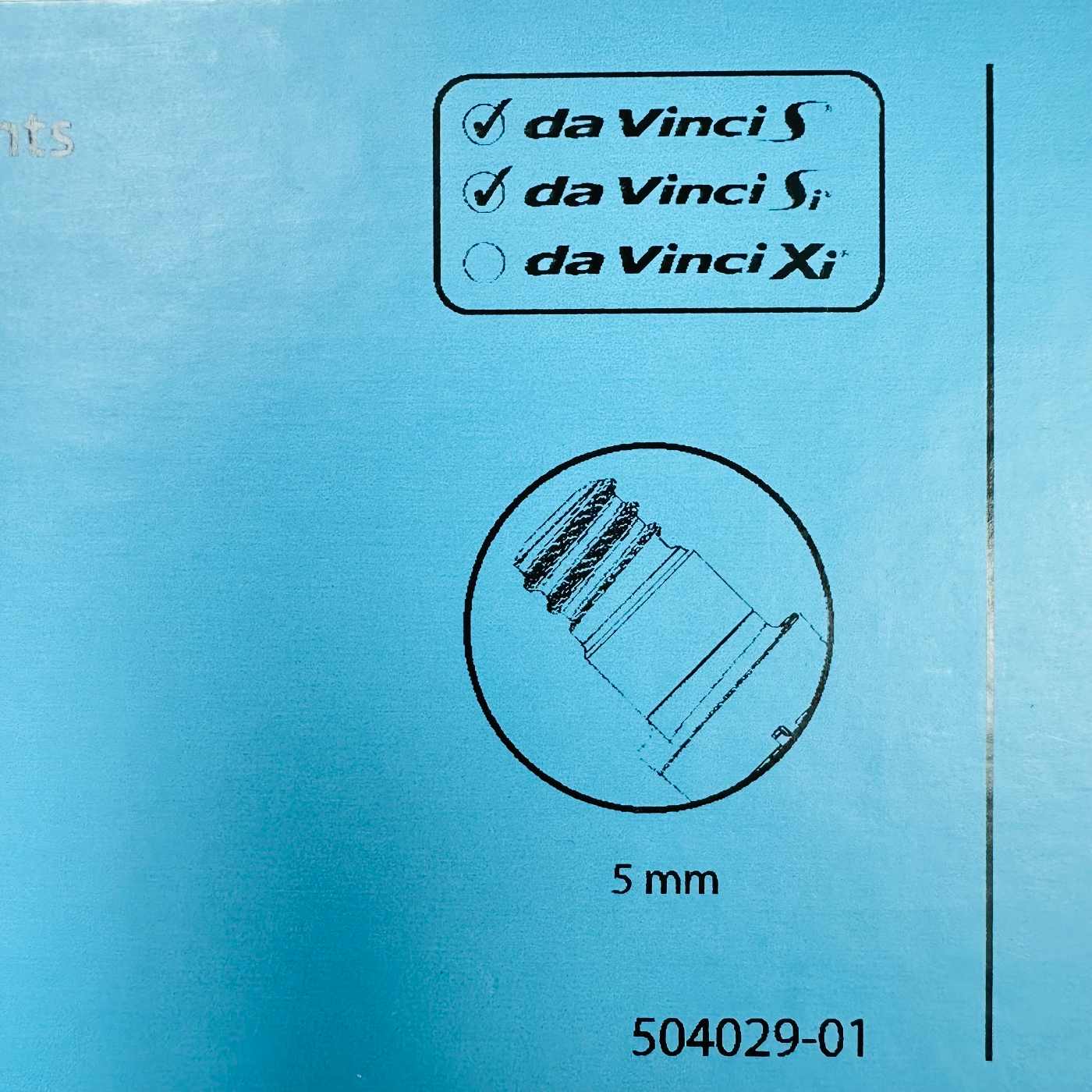Intuitive Surgical 420142 Da Vinci Monopolar Cautery 5mm Instrument (New)