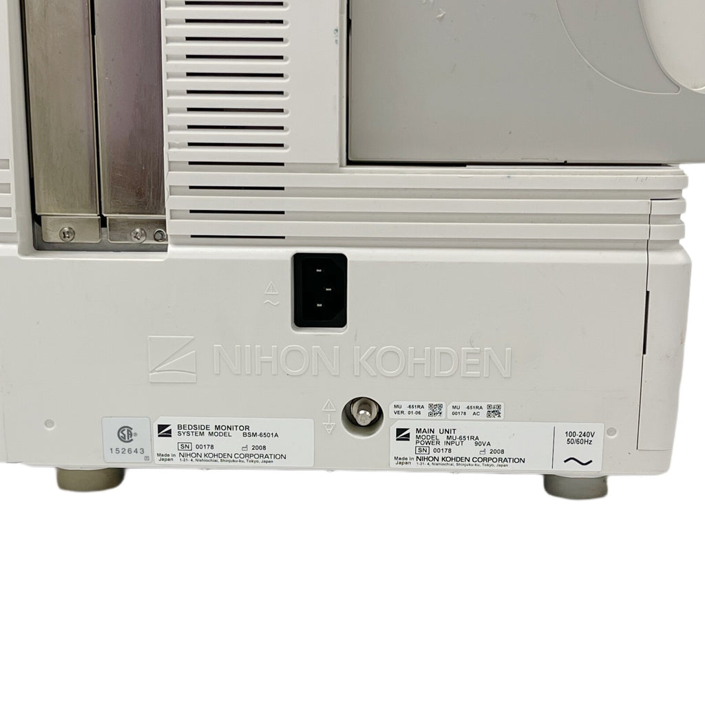 Nihon Kohden REF BSM-6501 Lifescope BSM-6000 Series BIS Ready Monitors