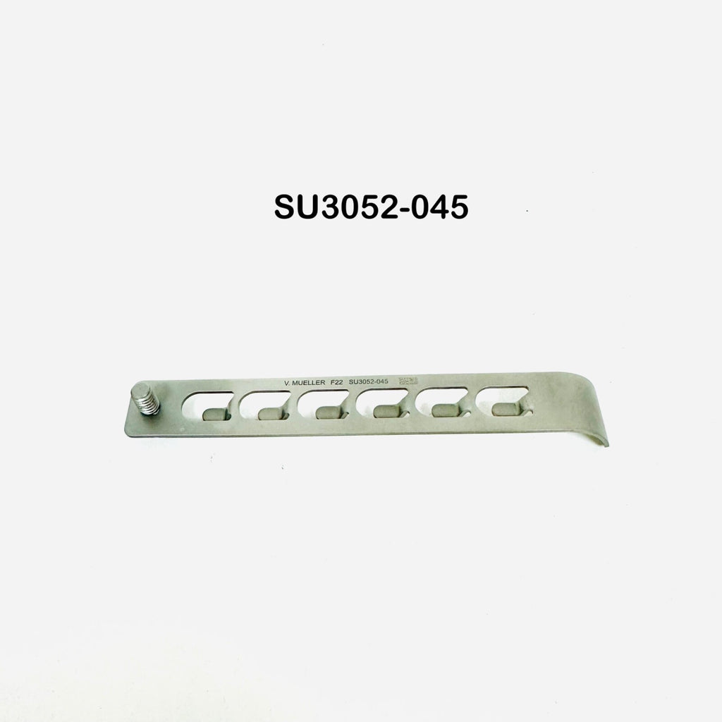 V. Mueller SU3052-045 De. Bro Retractor Malleable Blade 14 X 2.5cm Wide Set of 2