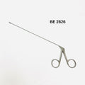 V. Mueller BE2826 Microlaryngeal Grasping Forceps Angled Left JACKO CUP 9-1/2 In