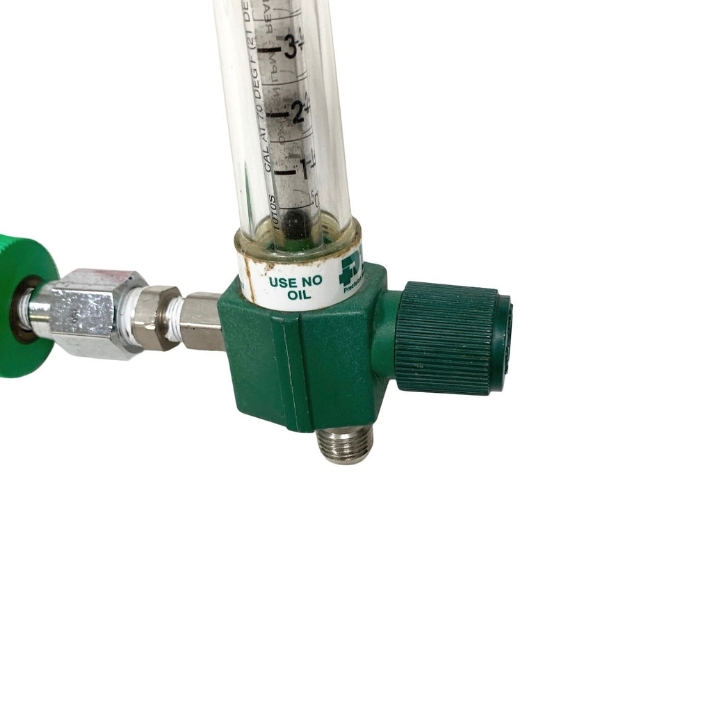 Precision Medical 2MFA1001 Oxygen Flowmeter O2 0-15 LPM 50 PSI DISS Female Inlet