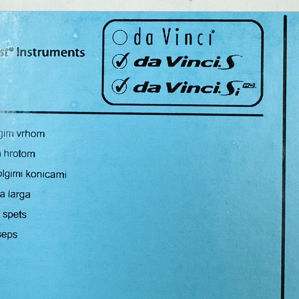 Intuitive Surgical 420048 Da Vinci Long Tip Forceps 8mm Instrument (New)