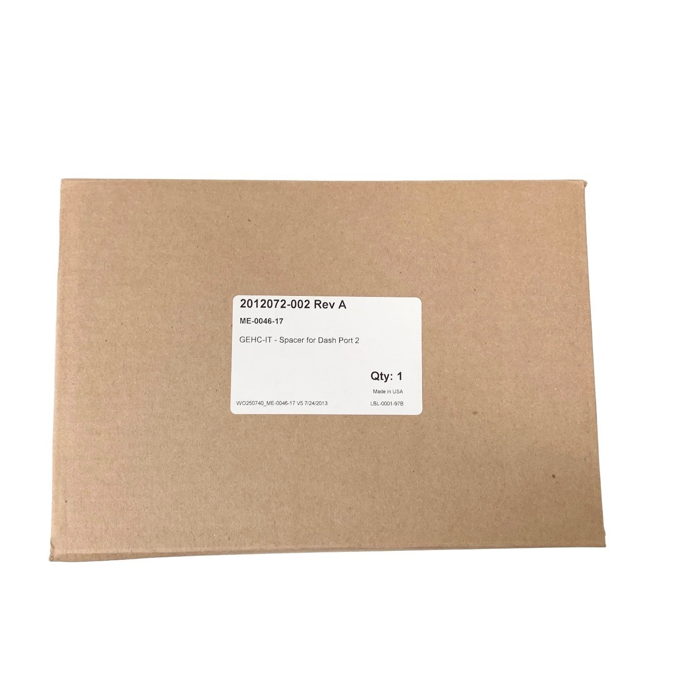 GE MEDICAL REF 2036750-001, GEHC-IT - Spacer for Dash Port 2