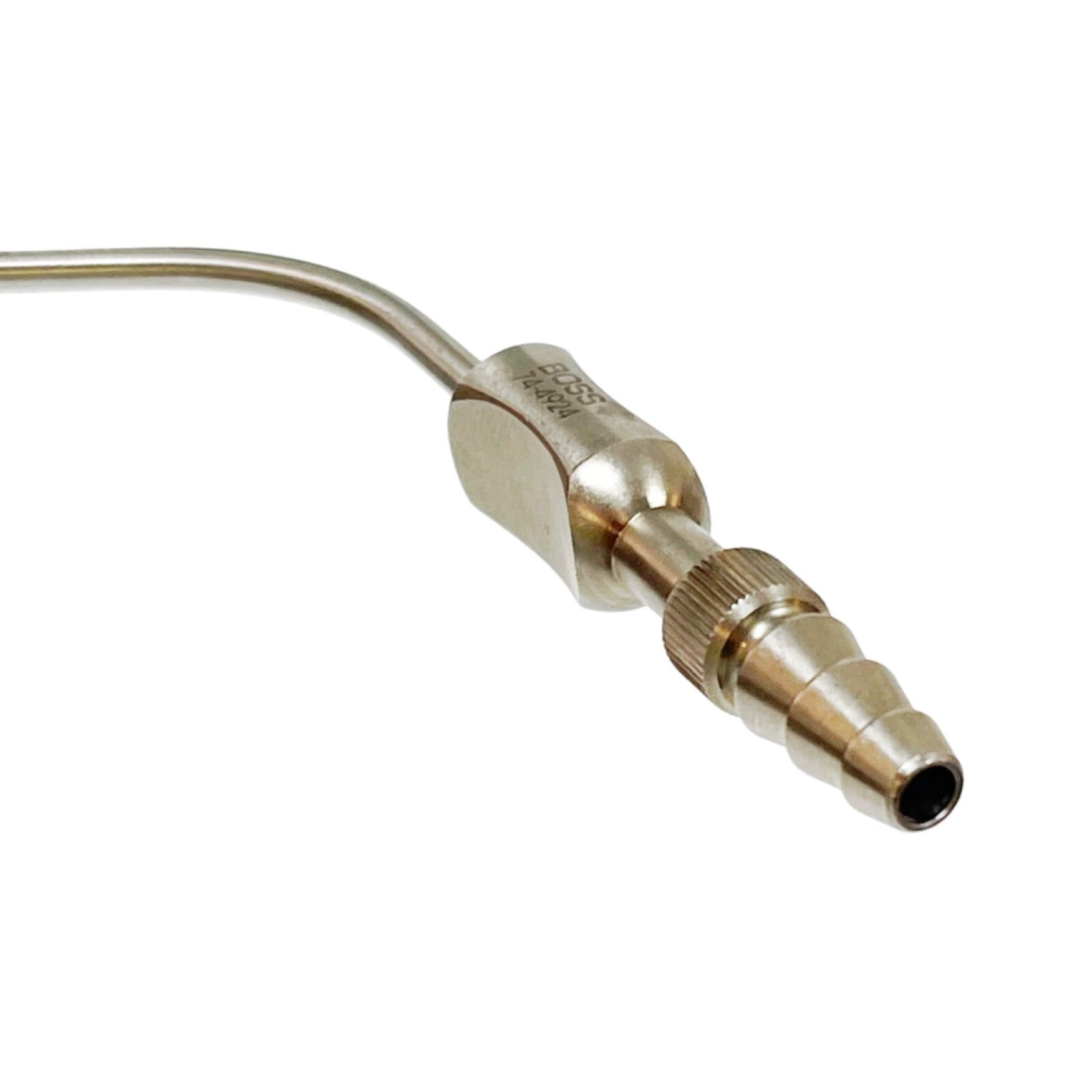 BOSS SURGICAL REF 74-4924 Frazier Suction Tube - angled 11 Fr 8 1/2