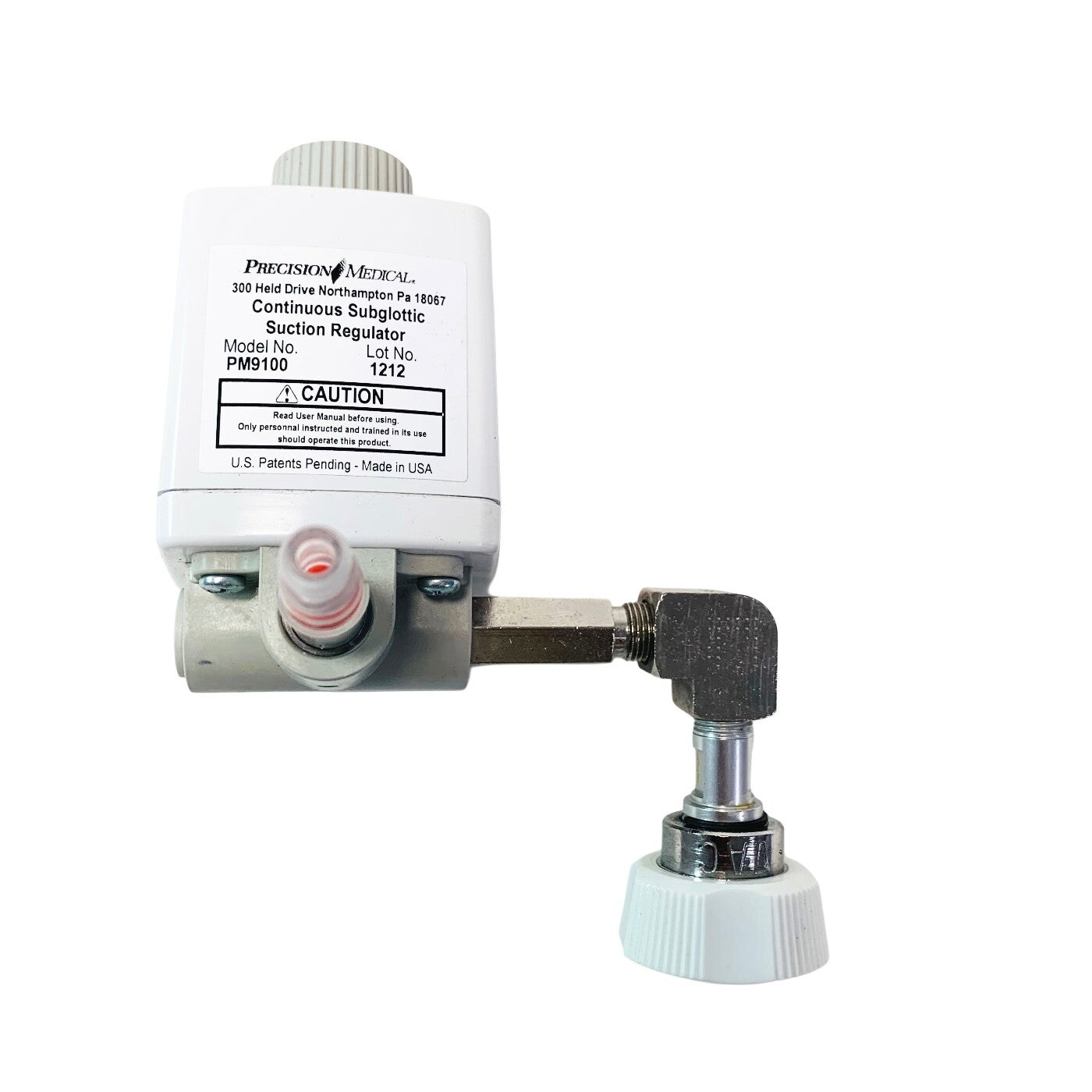 Precision Medical REF PM9100, CONTINUOUS SUBLOTTIC SUCTION REGULATOR, CONNNECTOR