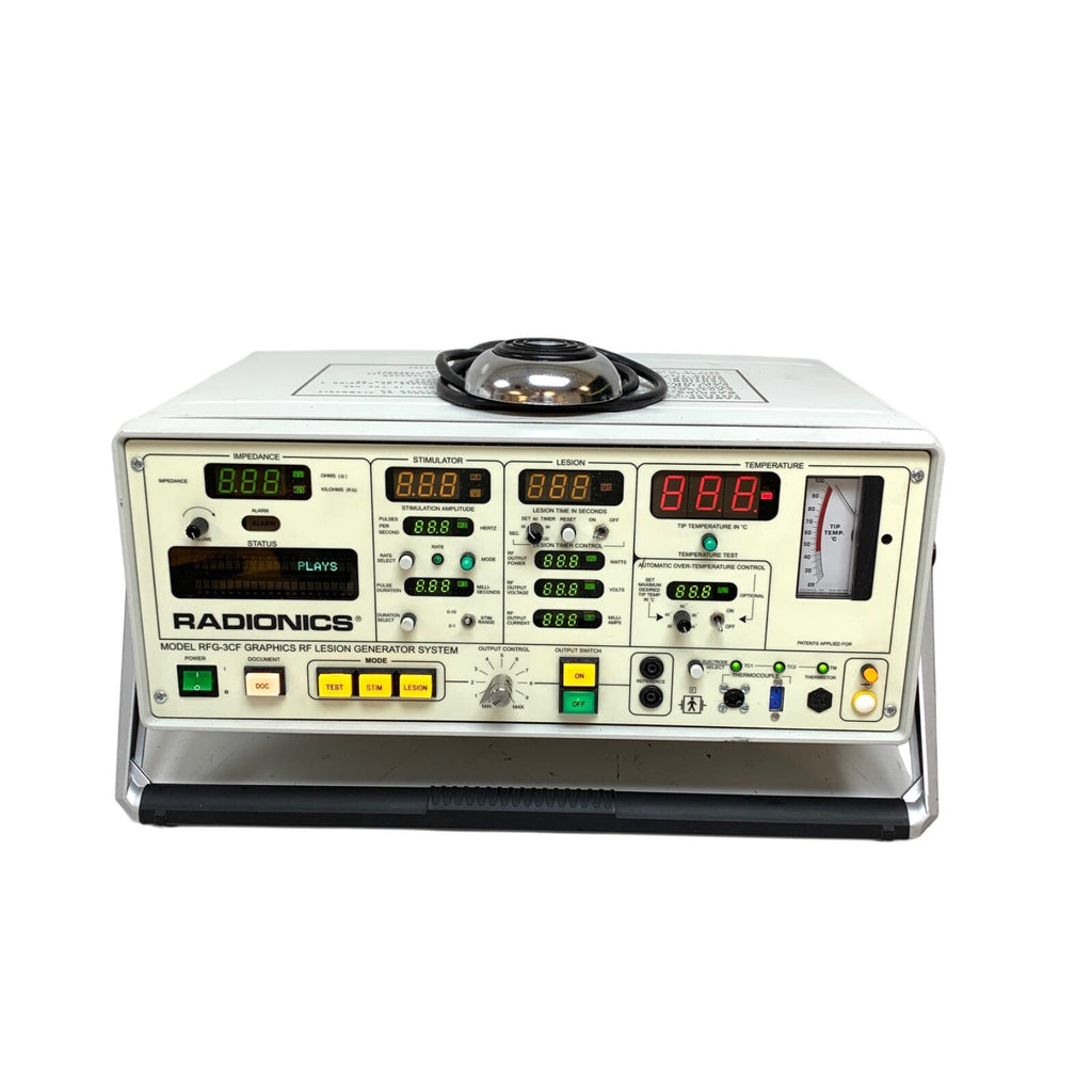 Radionics REF RFG-3CF, Graphics RF Lesion Generator System w/ Footswitch