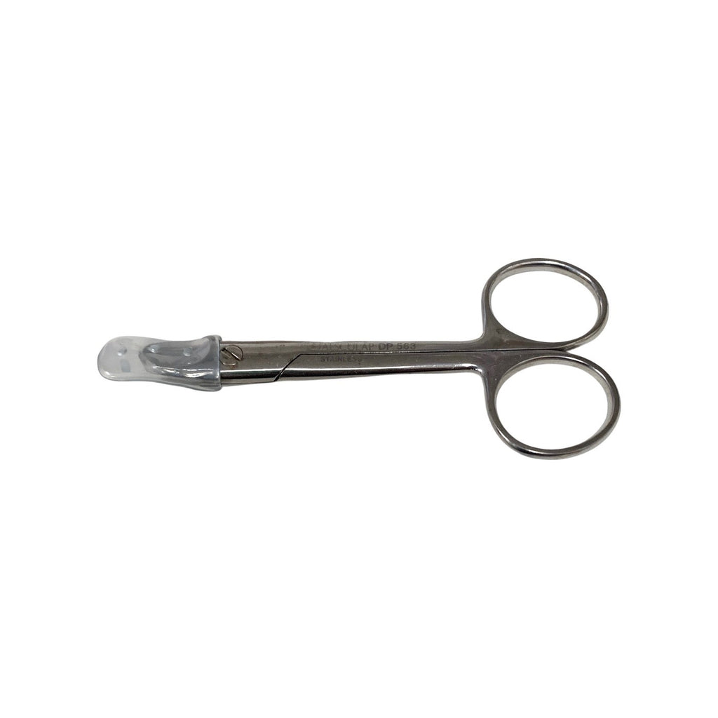 Aesculap DP563R Beebe Crown Scissors Curved Heavy Wire Plate Shears 110mm 4-1/4"