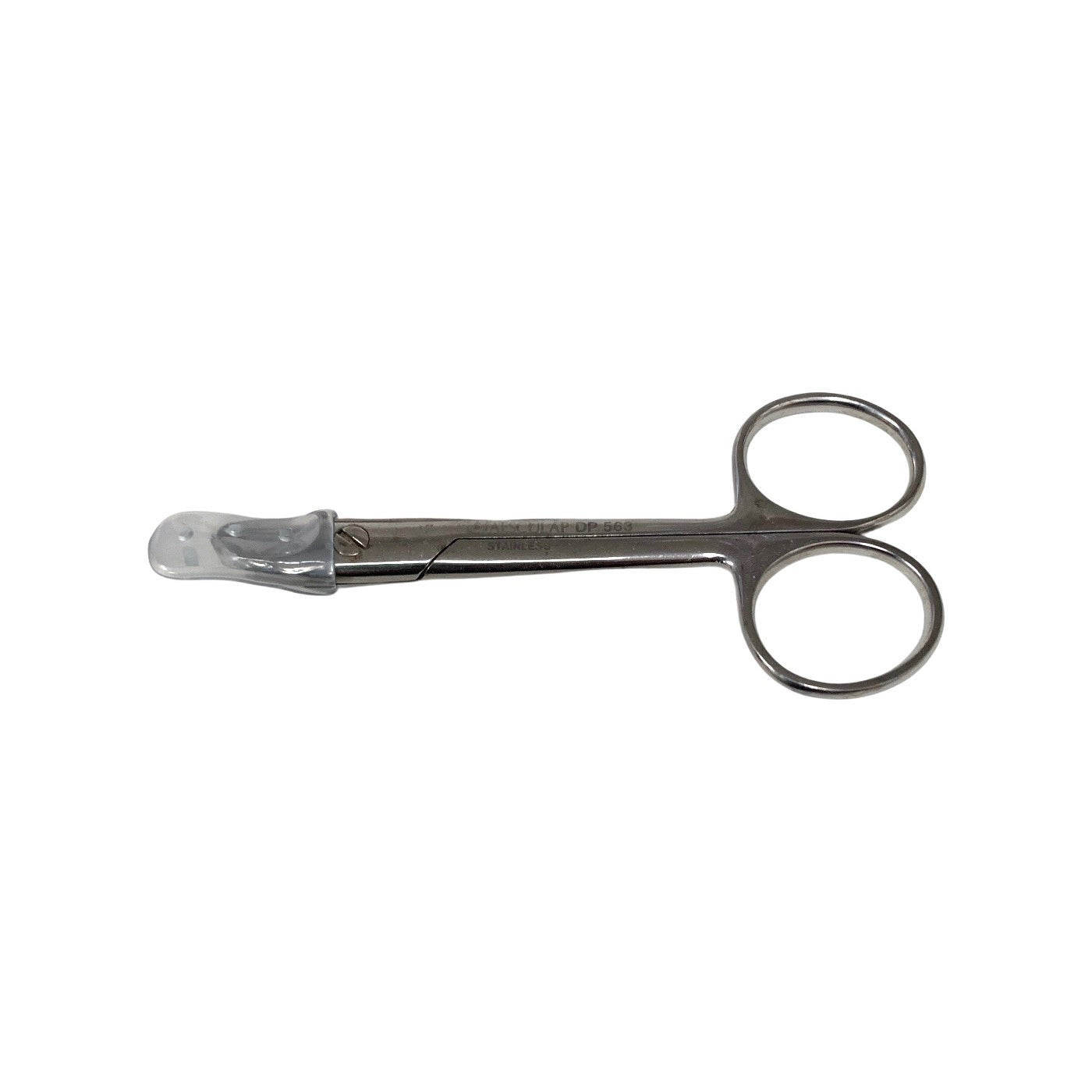 Aesculap DP563R Beebe Crown Scissors Curved Heavy Wire Plate Shears 110mm 4-1/4"