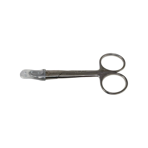 Aesculap DP563R Beebe Crown Scissors Curved Heavy Wire Plate Shears 110mm 4-1/4"
