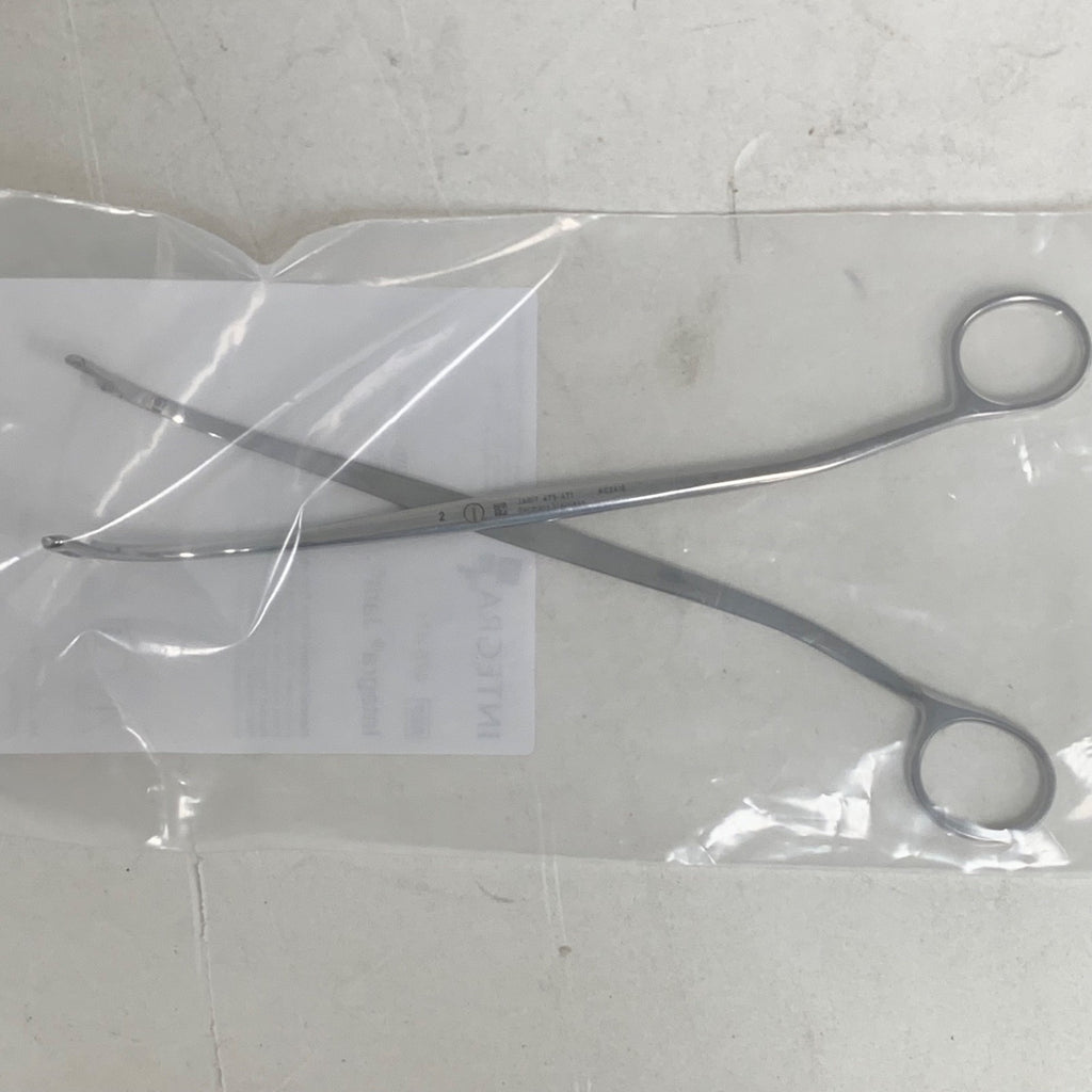 Integra Jarit Randall Kidney Stone Forceps 8-1/2" Half Curved New
