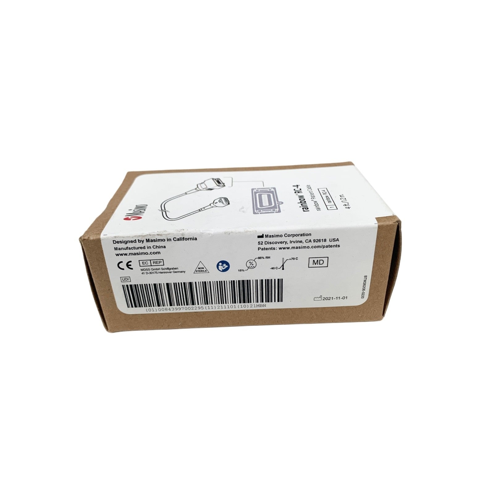 Masimo REF 2406, RAINBOW RC-4, RAINBOW PATIENT CABLE