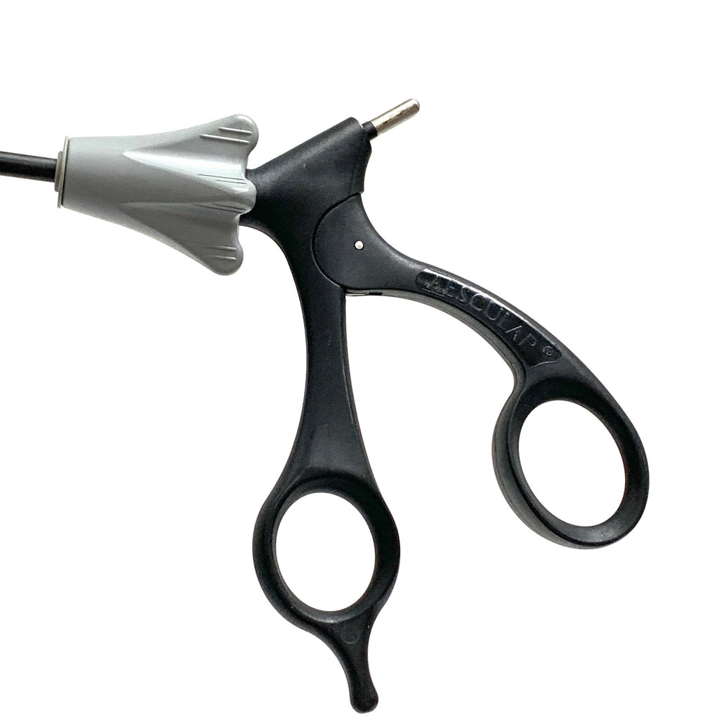 Aesculap REF PO600R, 5mm Single Action Hook Scissors, W/ P0958R Handle