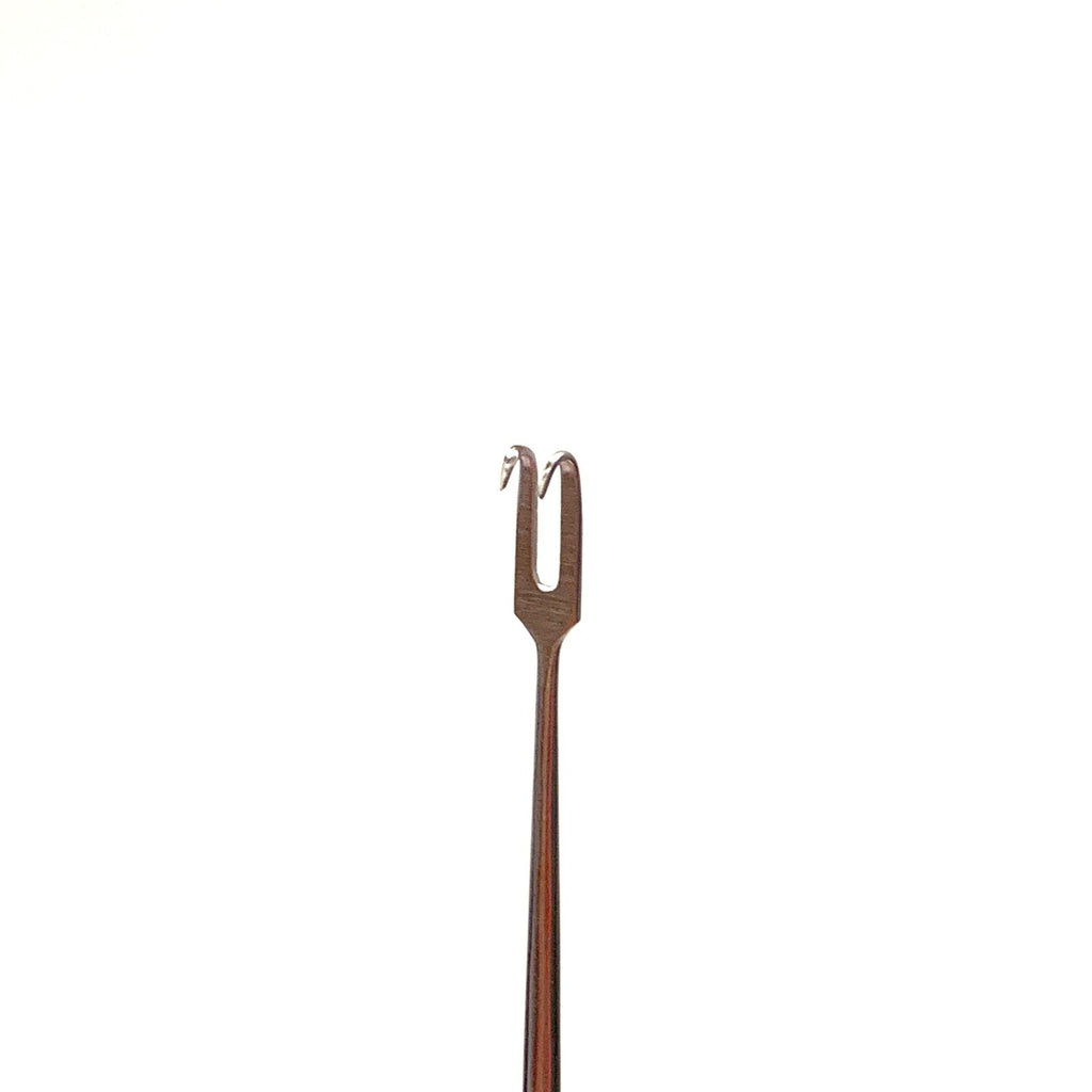 V. Mueller REF RH1120, Nasal Tenacula Double Hook, 2mm Sharp Prongs