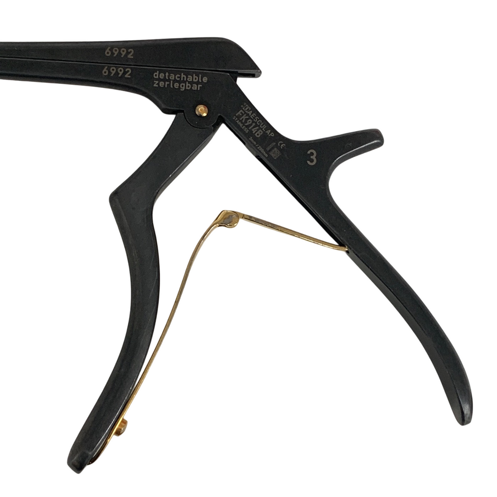 AESCULAP FK914B Noir® KERRISON Bone Punches #3    3MM 130 deg Upwards Cutting