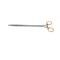 Aesculap BM023R Crile-Wood Needle Holder Gold Handle Tungsten Carbide 6" Surgery