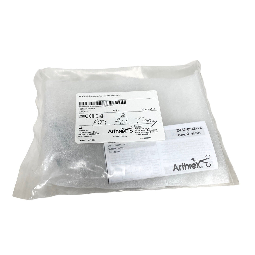 ARTHREX REF AR-2951-2, GraftLink Prep Attachment with Tensioner