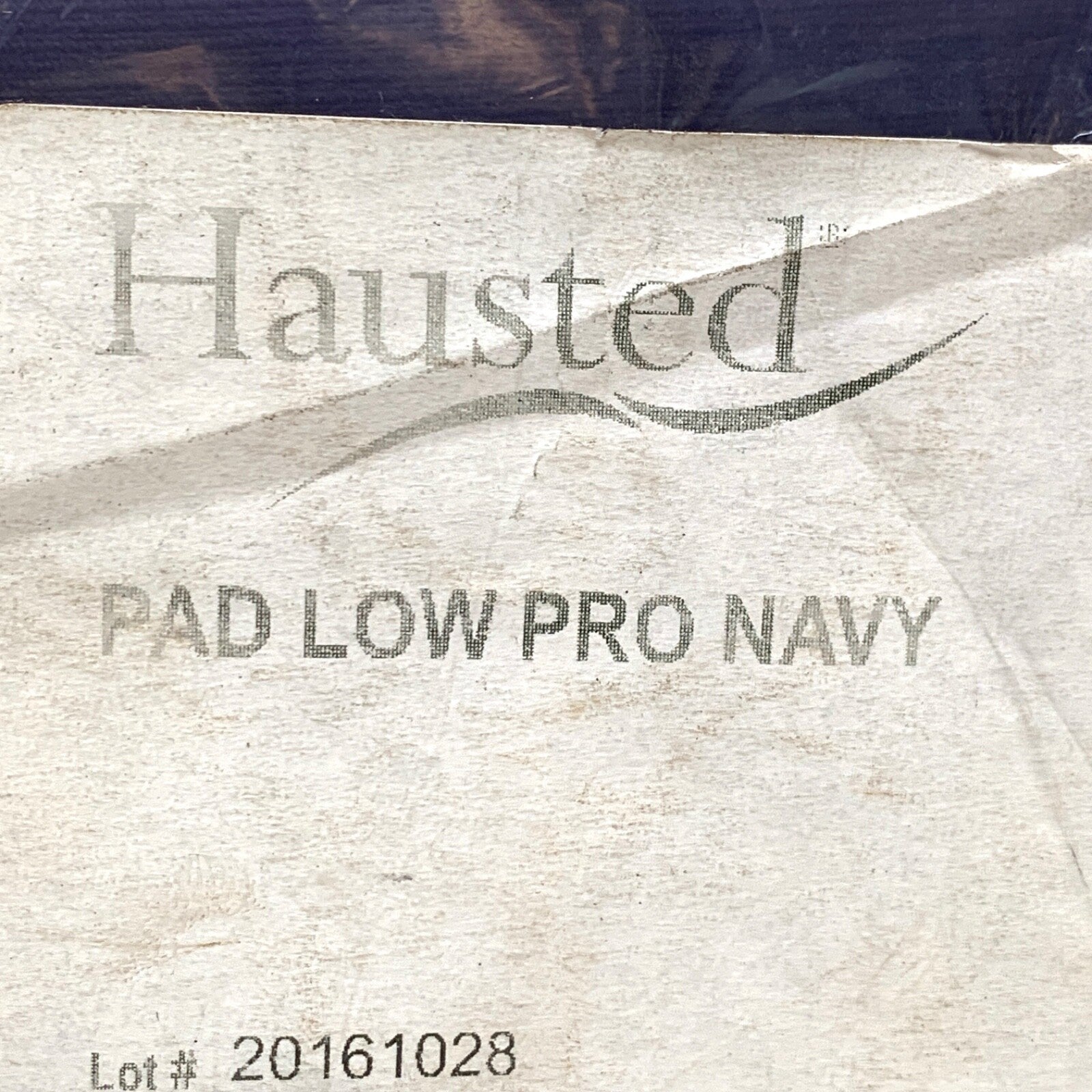 Graham Field REF H075114B, Hausted Pad Low Pro Navy