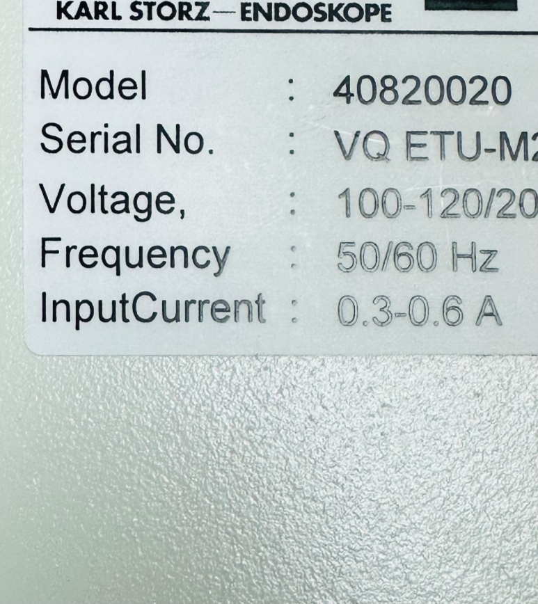 Storz 40820020 NAV 1 electromagnetic Module w/ 40820030 Field Generator & Arm
