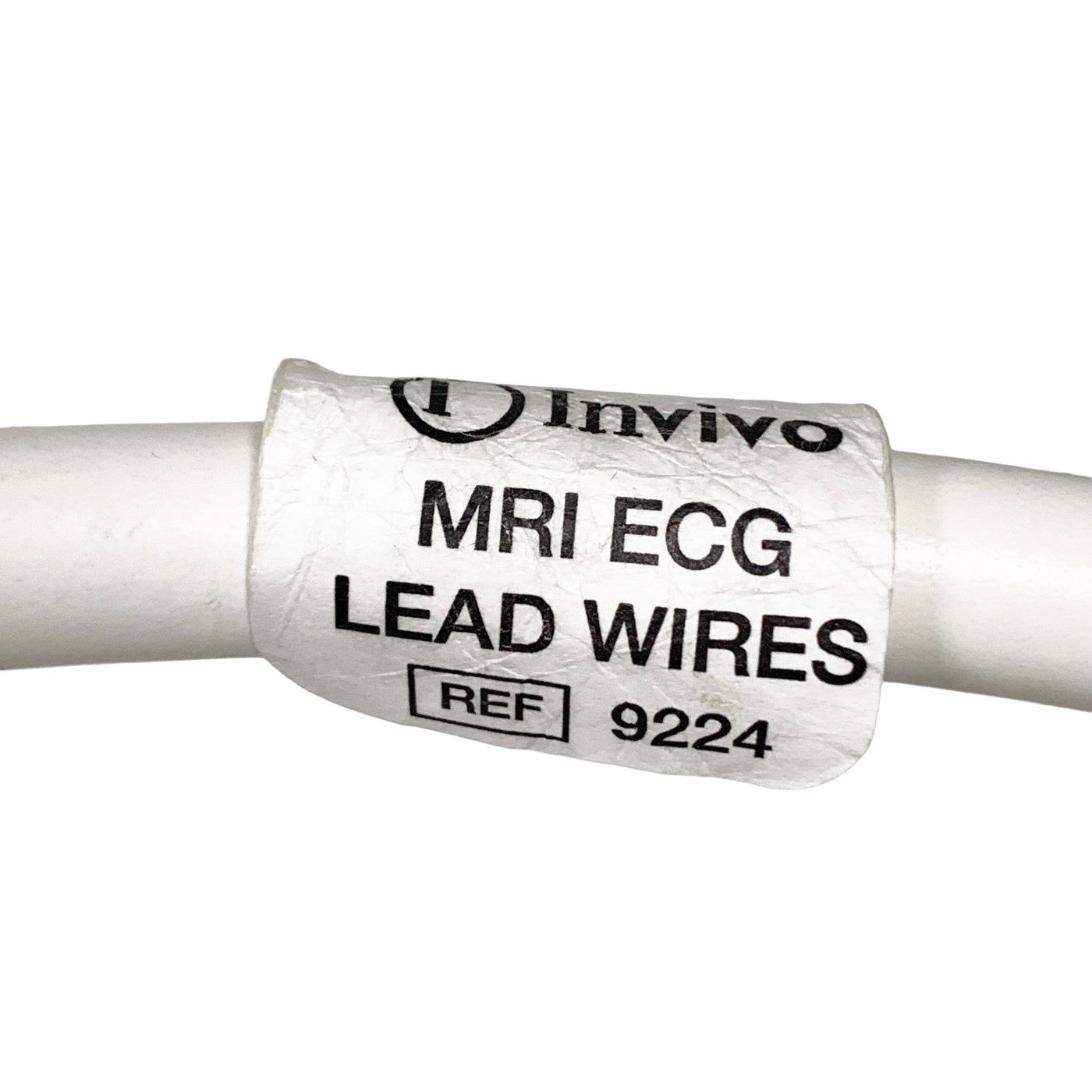 INVIVO REF 9224, MRI ECG LEAD WIRE, DAMAGED PIN SEE PICTURES, 4 LEAD ECG CABLE