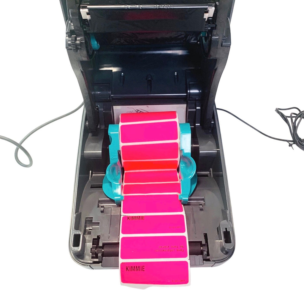 Zebra ref GK420t, THERMAL PRINTER W/ KDUPLUS 120182G-001 KEYBOARD & POWER SUPPLY