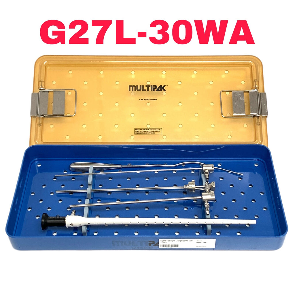 Gyrus Acmi REF G27L-30WA, 2.7mm 30 degree Wide Angle Hysteroscope Set
