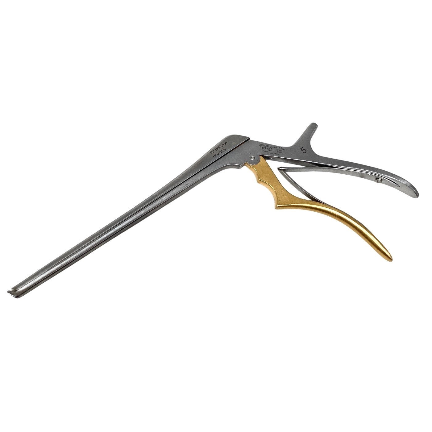 Aesculap Ref FF770R, Kerrison Rongeur 5mm 180mm Spine Neuro Surgical Instrument