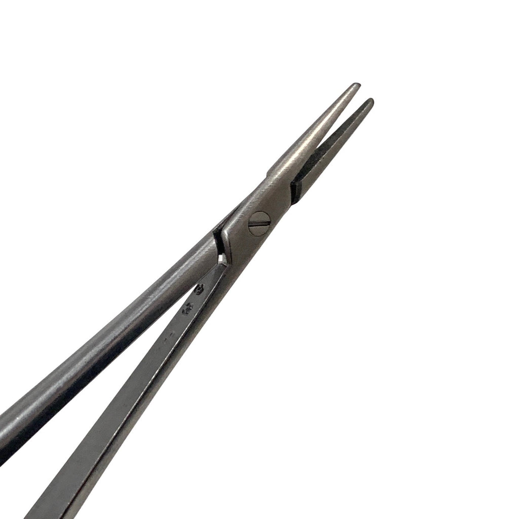 Scanlan 6006-92 Jacobson Micro Needle Holder Straight 7 1/4" Surgical Instrument
