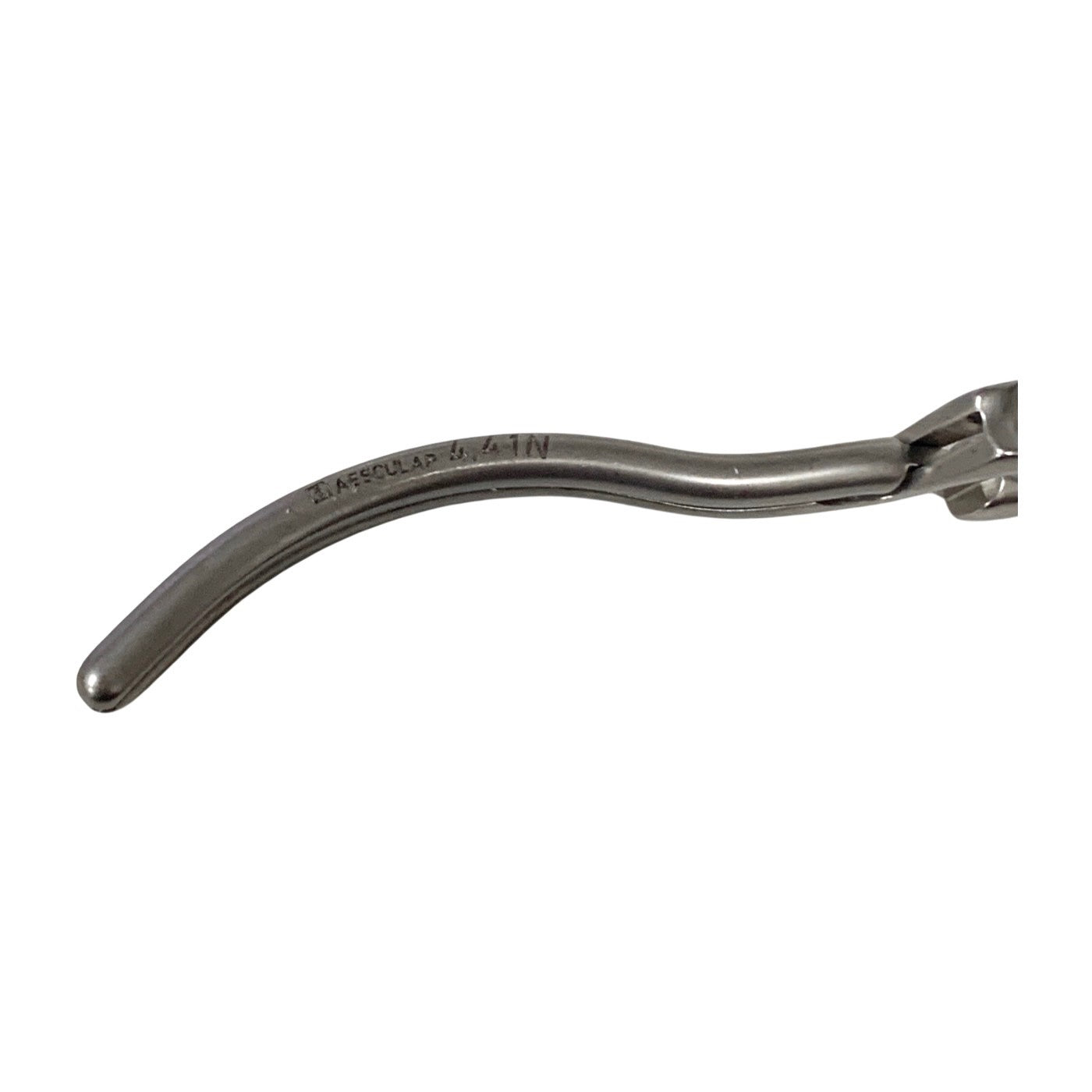 Aesculap PL549S Endo Style Vessel Clip 45mm Curved Long Stainless Steel Surgical