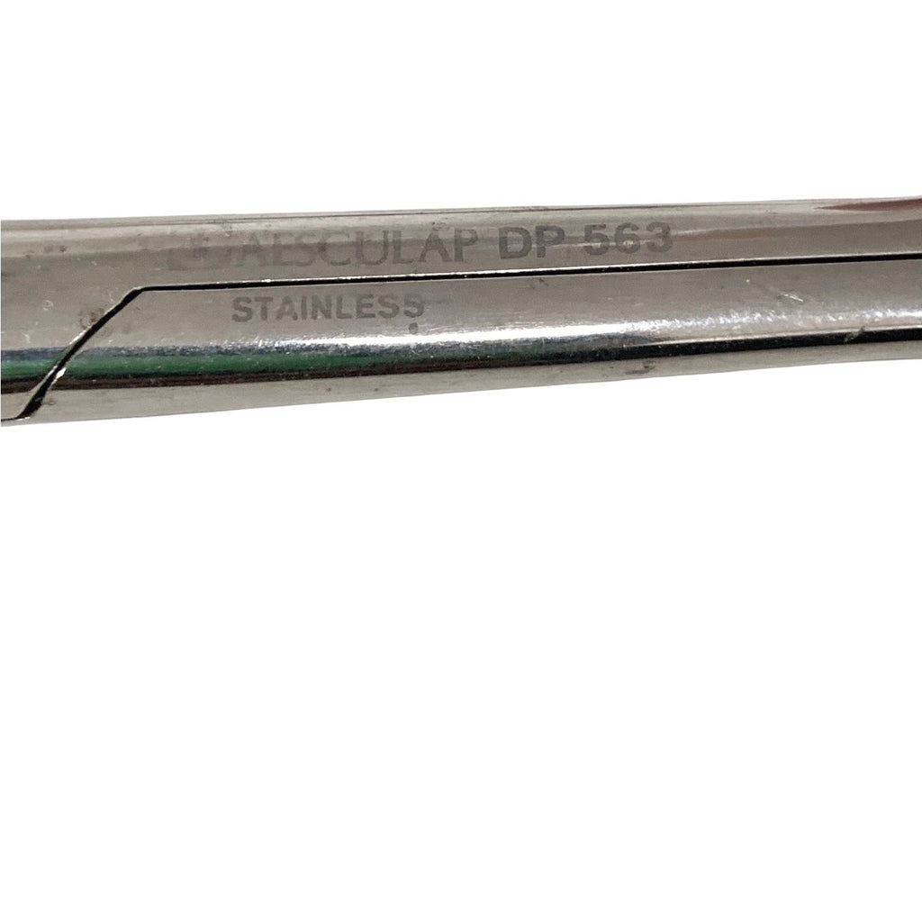 Aesculap DP563R Beebe Crown Scissors Curved Heavy Wire Plate Shears 110mm 4-1/4"