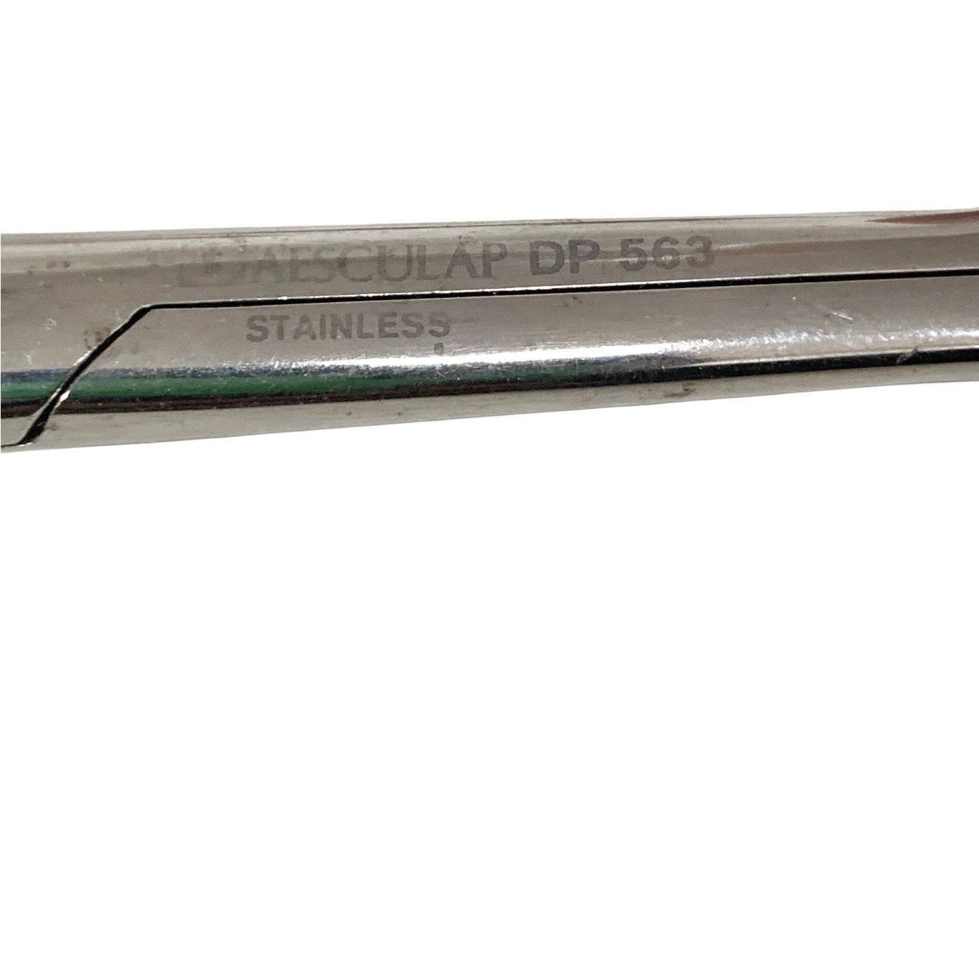 Aesculap DP563R Beebe Crown Scissors Curved Heavy Wire Plate Shears 110mm 4-1/4"