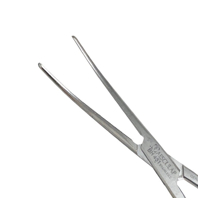 AESCULAP REF BH451, Curved Pean Forceps