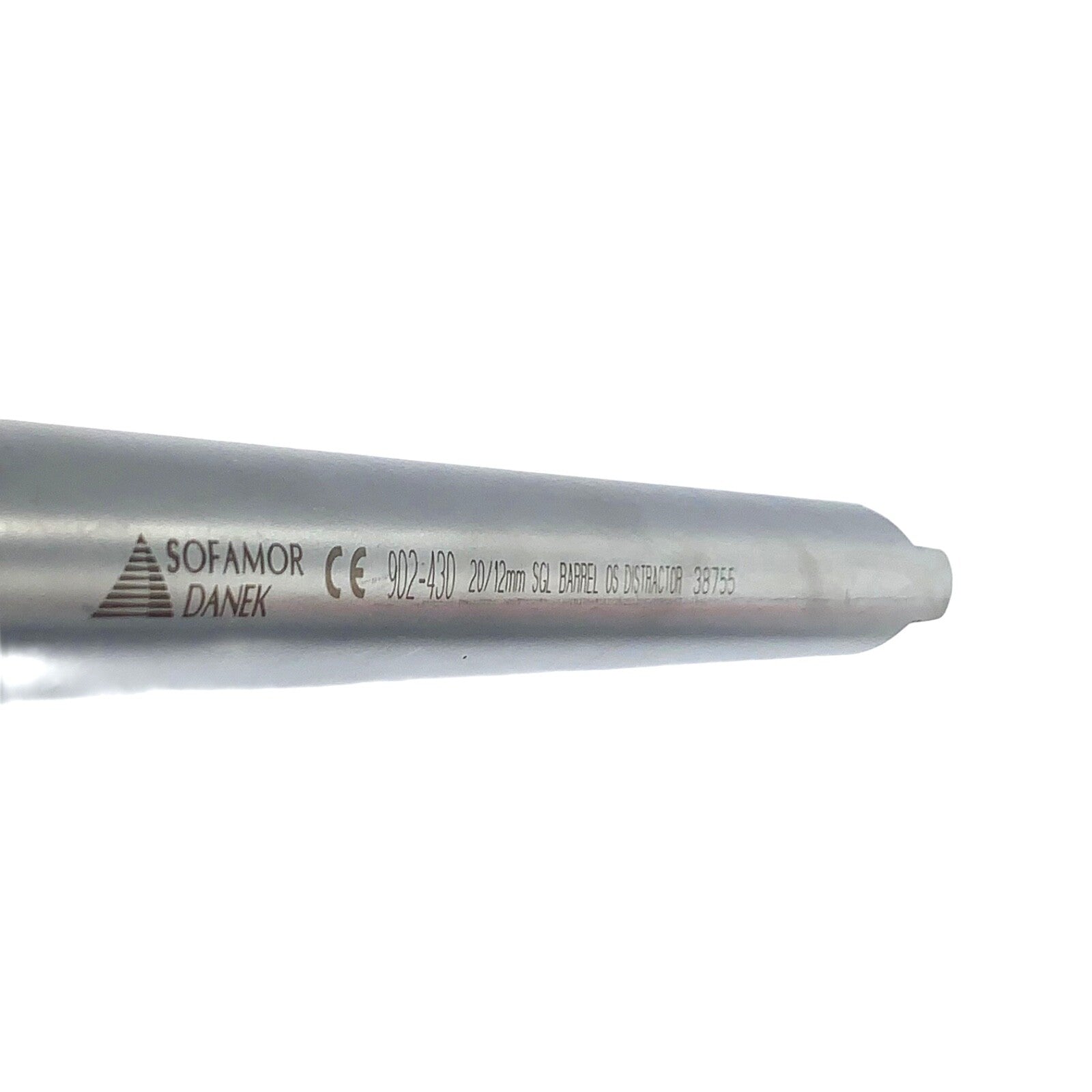 Sofamor Danek REF 902-430,  20/12mm SINGLE BARREL OS DISTRACTOR