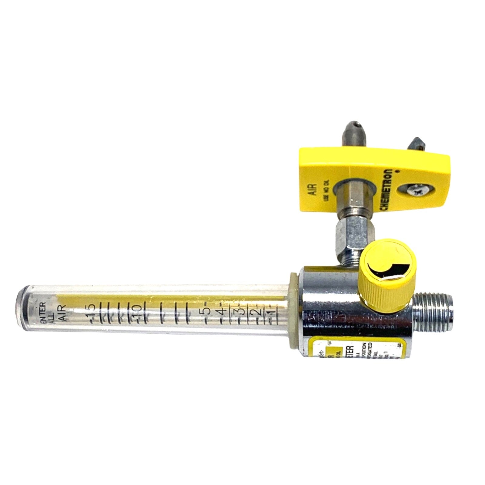 Allied Healthcare Timeter AIR REF TLA-15, Air Flowmeter w/ attachment