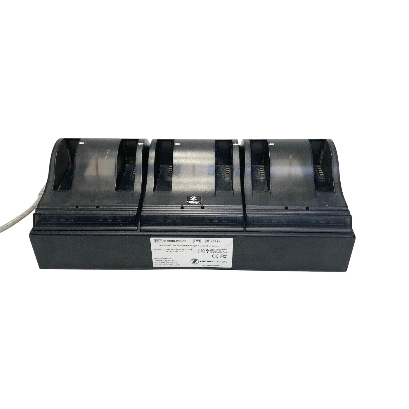 Zimmer REF 00-9900-200-00,TOTALSHIELD SIX BAY SMART CHARGER & CALIBRATION SYSTEM