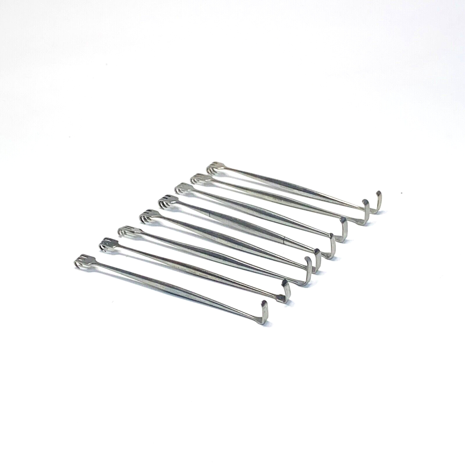 LOT OF 8 SURGICAL SENN RETRACTOR DOUBLE ENDED