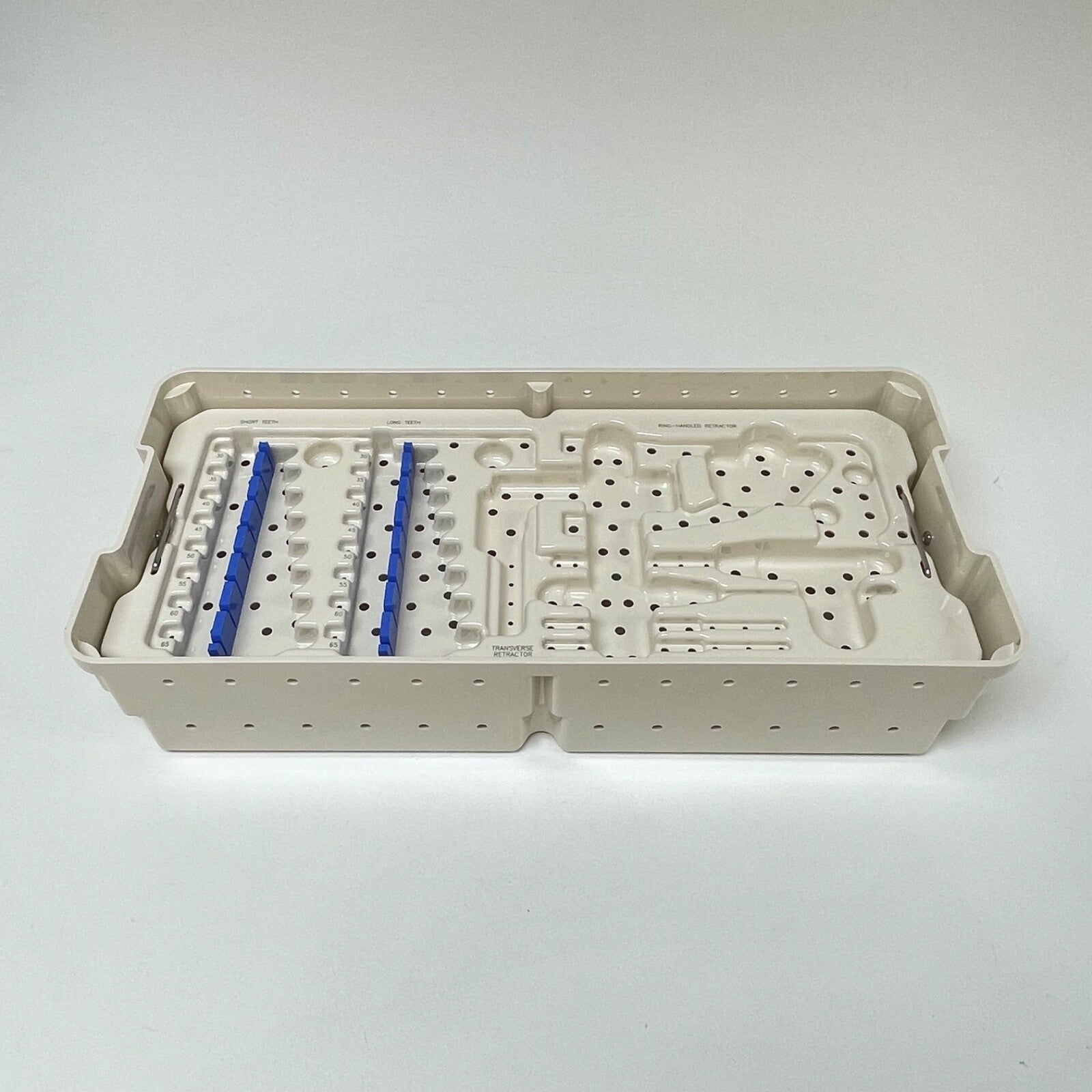 V. Mueller Shadow-Line Spinal Retraction System's Case W/ Insert (TWO)